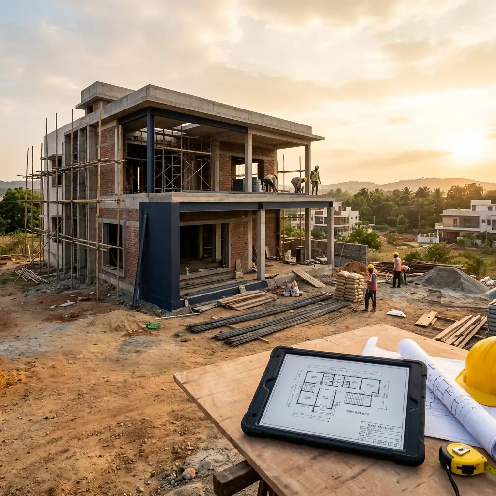 How to Calculate Residential Construction Cost in Indore 2026