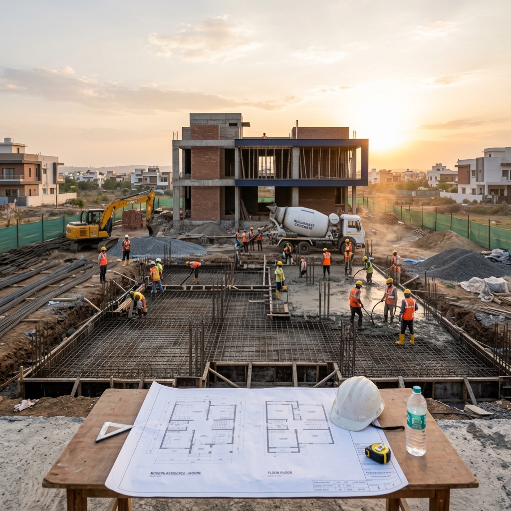 Types of Foundation for House Construction in Indore: Which One Is Right for Your Plot?