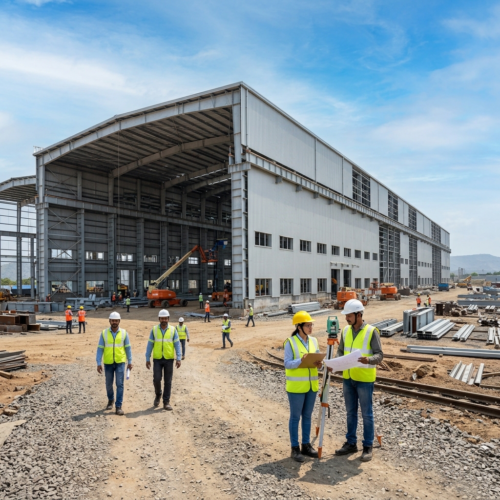 Industrial Building Construction Company in Indore