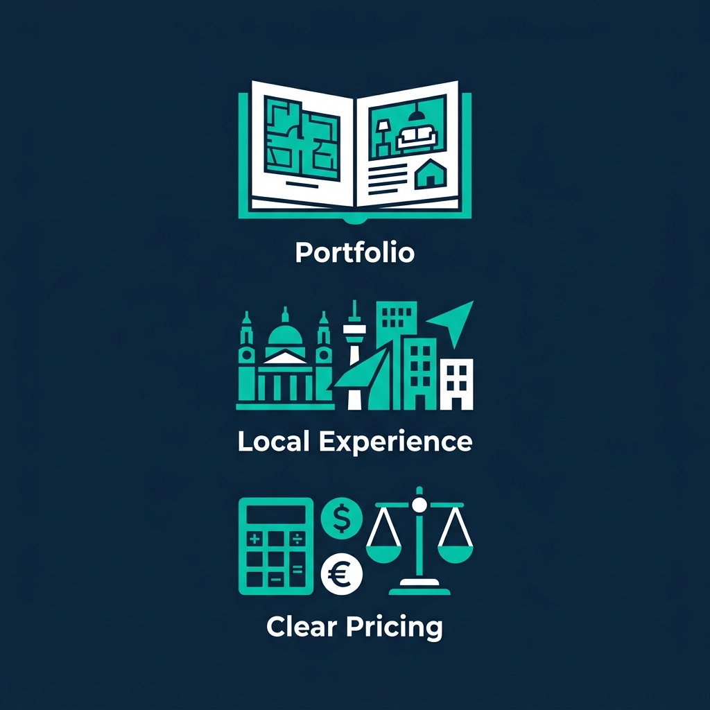 Checklist for choosing an interior designer in Indore: Portfolio, Local Experience, and Clear Pricing