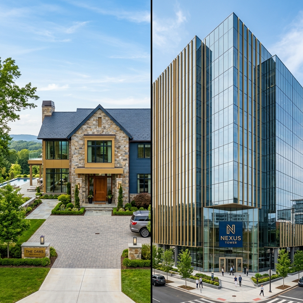 Difference Between Residential and Commercial Construction in India